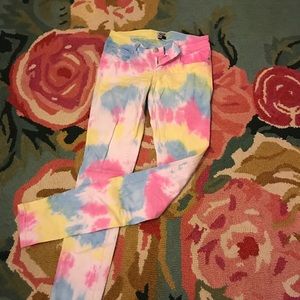 Rainbow Tie Dye Tripp Jeans